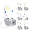 Image 1 : Ensenior 6 Pack 4-Inch Energy Star Certified Recessed LED Downlights
