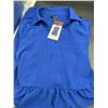 Image 2 : Tahari M/M Women’s Short Sleeve Dress in Blue