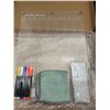 Image 2 : Moment Clear Acrylic Dry Erase Board Monthly Planner with Accessories