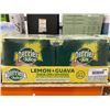 Image 2 : Perrier & Juice Lemon and Guava Sparkling Beverage 4 x 6-Pack of 330 mL