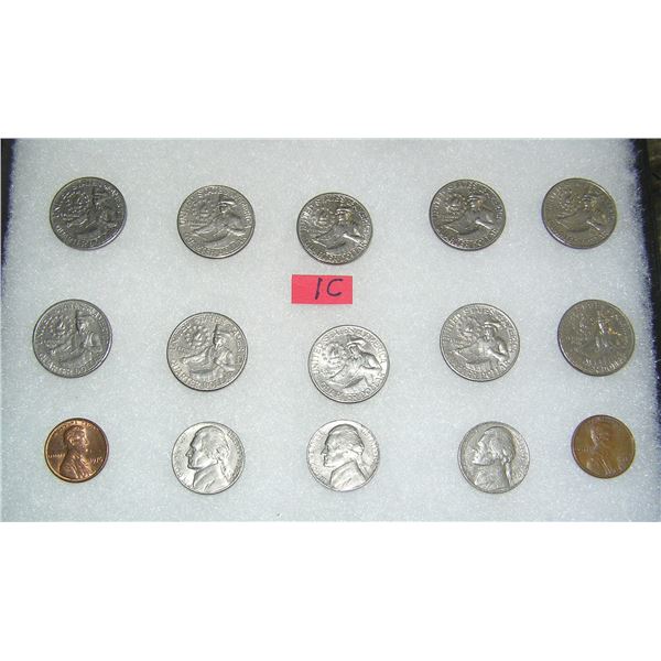Group of Bicentennial coins