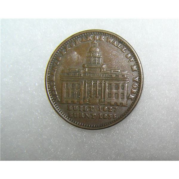 NY City merchant exchange for millionth defense and tribute