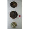 Image 1 : Group of copper and bronze medallions