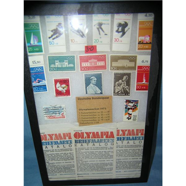 Great collection of Olympic postage stamps
