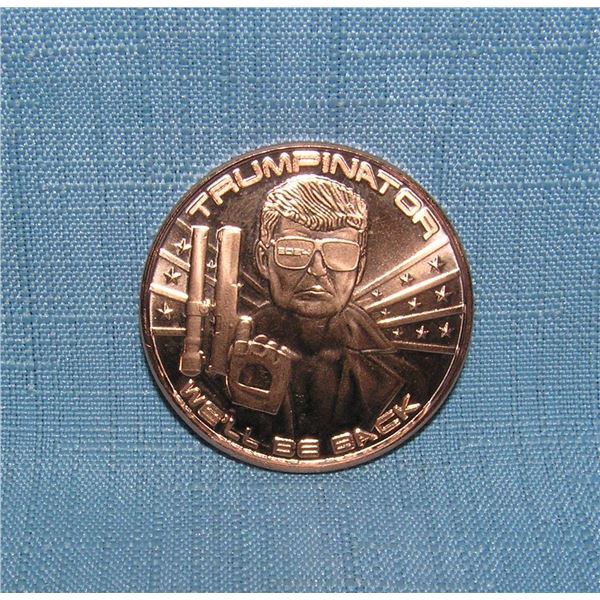 Donald Trump 1 ounce limited edition copper coin
