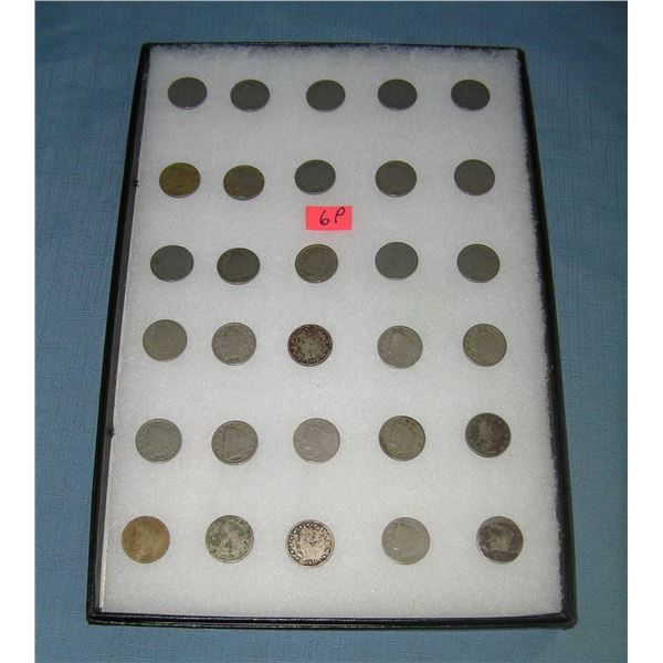 Collection of US Liberty nicles all early 1900s