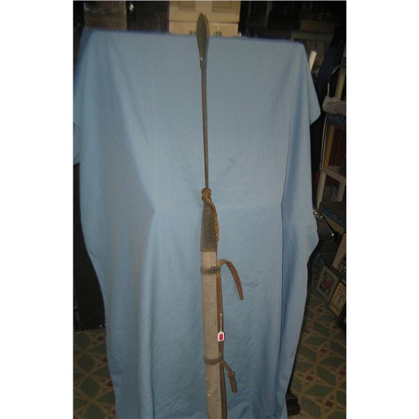 Whale spear movie prop