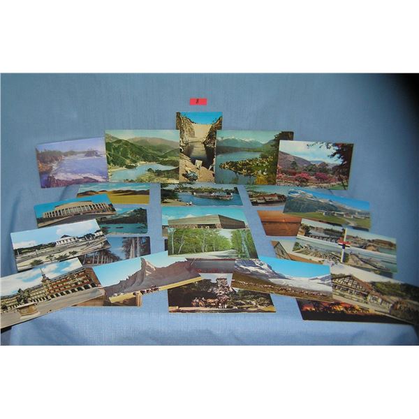 Collection of vintage postcards