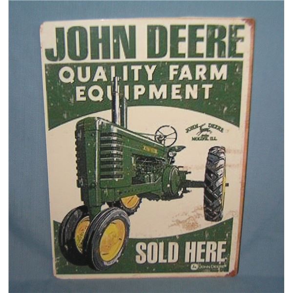 John Deere Quality Farm equipment retro style advertising sign printed on PVC hard board12x16