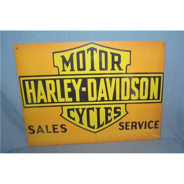 Harley Davidson Motorcycles retro style sign