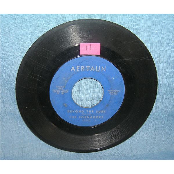 The Tornadoes vintage 45 rpm record
