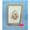 Image 1 : Great antique photo card of a stately gentleman