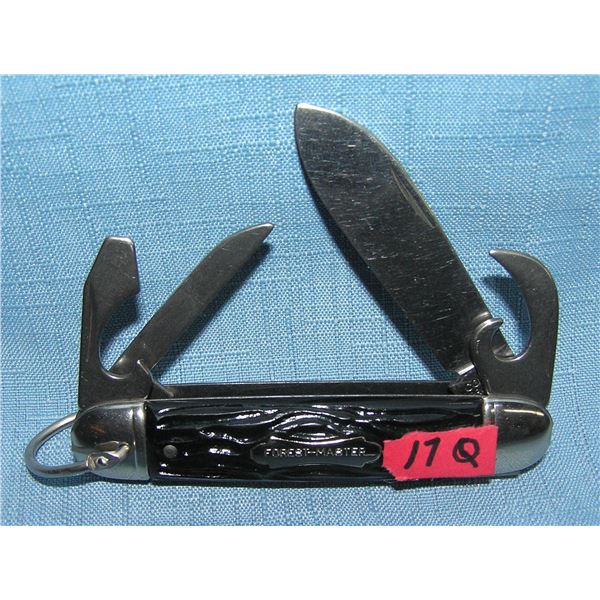 Vintage Forest Master 4 bladed pocket knife