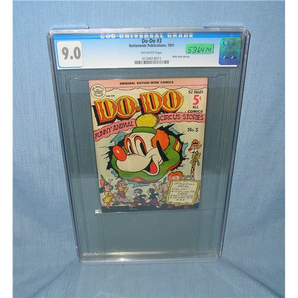 Graded  Do-Do number 3 comic book