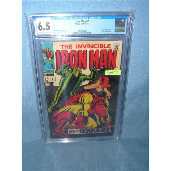 Early Marvel Iron Man number 2 graded 6.5