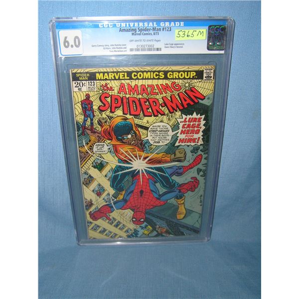 Early Marvel Amazing Spiderman special issue comic book number 123