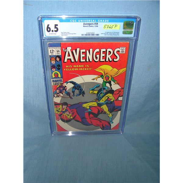 Early Marvel The Avengers number 59 comic book