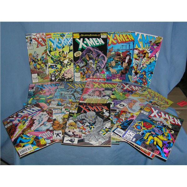 Collection of Xmen comic books
