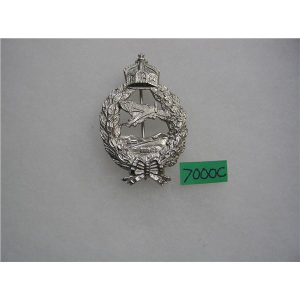 German's pilots badge silver colored with pin back WWII style