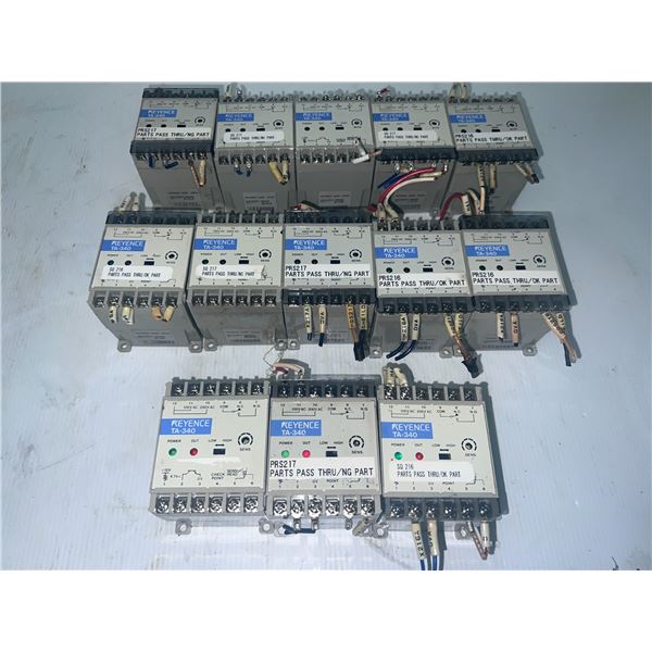 Lot of (13) Keyence #TA-340