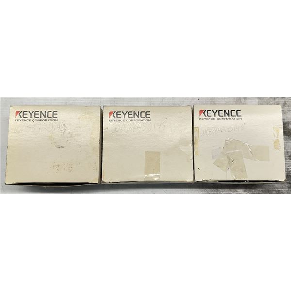 (3) Keyence #EV-130U Proximity Switches