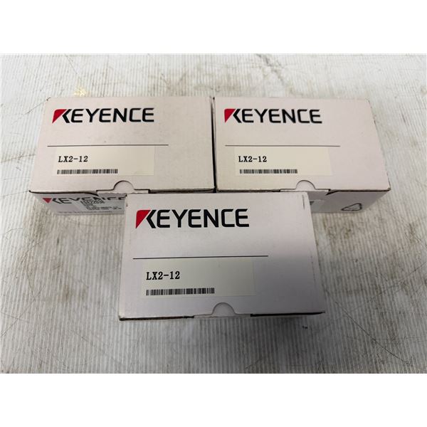(3) Keyence #LX2-12