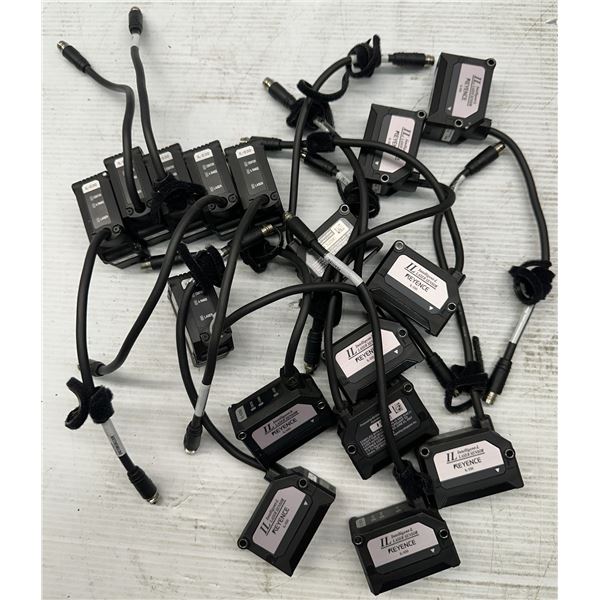 Lot of Keyence #IL-030 Laser Sensors
