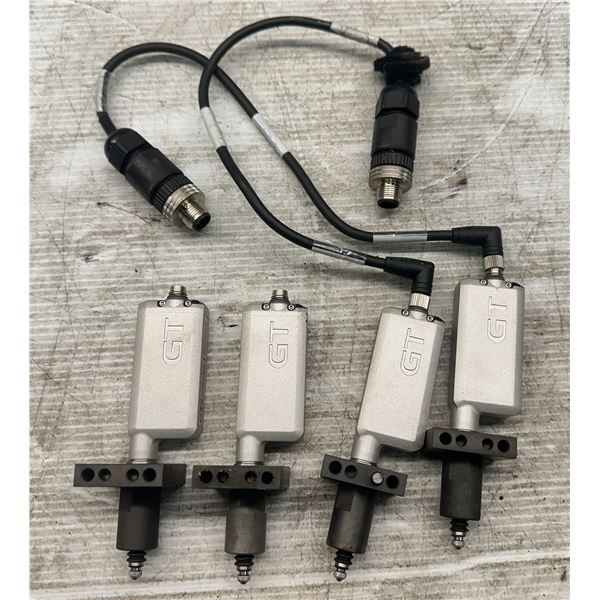 (4) Keyence #GT2-H12F Position Sensor Heads