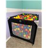 Image 1 : Folding Playpen filled with plastic balls