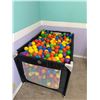 Image 2 : Folding Playpen filled with plastic balls