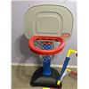 Image 2 : little tikes basketball net and folding goals