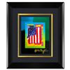Image 1 : Flag with Heart by Peter Max