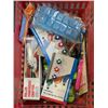 Image 3 : BASKET WITH PEELER, MASHER KITCHEN UTENCILS, DRAIN PLUGS, PIZZA CUTTER, BAG CLIPS AND MORE