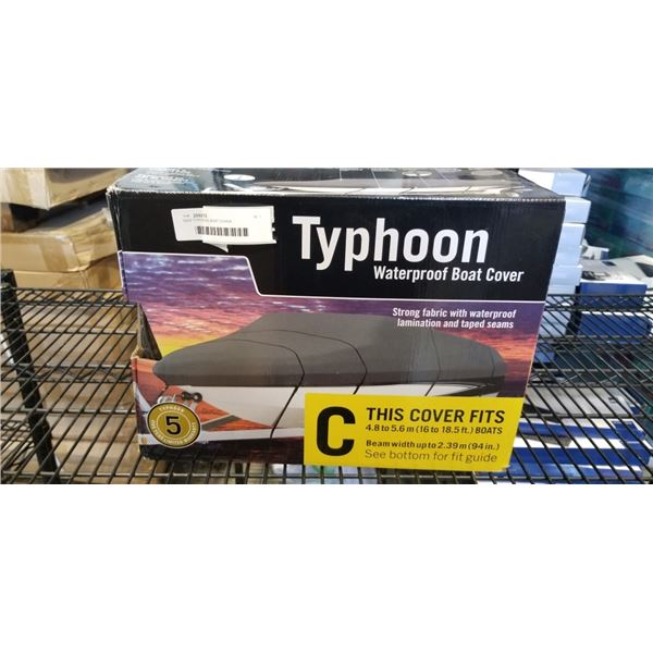 NEW TYPHOON BOAT COVER