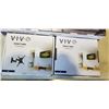 Image 2 : VIVO WHITE FLIP DOWN CEILING TV AND MONITOR MOUNT, 2 TV MOUNTS  AND CUBICLE MONITOR MOUNT