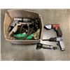 Image 2 : ASSORTED AIR POWER TOOLS, CHISELS NIPPER ETC