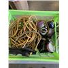 Image 1 : LARGE EXTENSION CORD, KUNYS HOLSTER, SAFETY HAT ETC