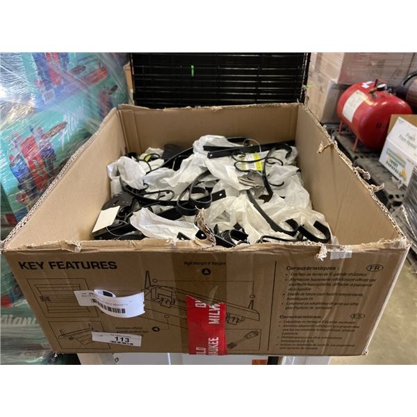 BOX OF DECORATIVE SHELF BRACKETS