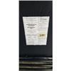 Image 2 : LOT OF 10 BLACK FOLDING CHAIRS
