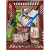 Image 3 : BASKET WITH PEELER, MASHER KITCHEN UTENCILS, DRAIN PLUGS, PIZZA CUTTER, BAG CLIPS AND MORE