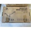 Image 3 : VIVO TRIPLE MONITOR DESK MOUNT, DUAL MONITOR ADJUSTABLE DESK MOUNT AND SINGLE MONITOR DESK STAND