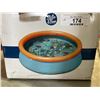 Image 2 : 8' INFLATABLE SWIMMING POOL