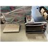 Image 1 : TOASTER OVEN, DVD PLAYER AND DOOR HANDLE