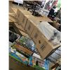 Image 1 : FOAMING HAND SANITIZER DISPENSER WITH 5 BOXES OF REFILLS AND TOILET SEAT LINER DISPENSERS