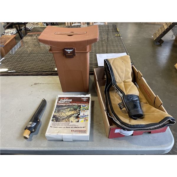 FENWICK CASE/SEAT, GUN CASE, KNIFE AND MORE