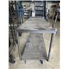 Image 2 : TWO TIER WAREHOUSE CART ON CASTERS