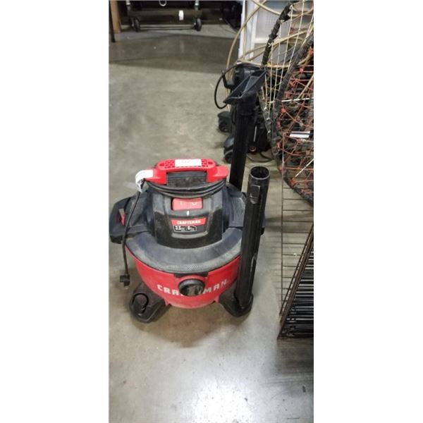 CRAFTSMAN SHOP VAC WITH HOSE AND ATTACHMENTS