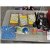 Image 3 : BASKET WITH PEELER, MASHER KITCHEN UTENCILS, DRAIN PLUGS, PIZZA CUTTER, BAG CLIPS AND MORE