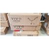 Image 1 : VIVO DUAL MONITOR ADJUSTABLE DESK MOUNT, SINGLE MONITOR DESK MOUNT, AND KEYBOARD TRAY