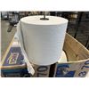Image 3 : TORK BASIC PAPER WIPER ROLL, WHITE, 2 BOXES CONTAINING 7 ROLLS TOTAL
